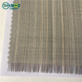 Real horse hair canvas interlining fabric by 150cm width for high class hand made men's suit